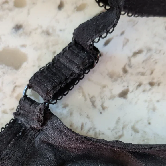 Cleo By Panache Marcie Bra Size 36F Black Lace - Picture 14 of 14